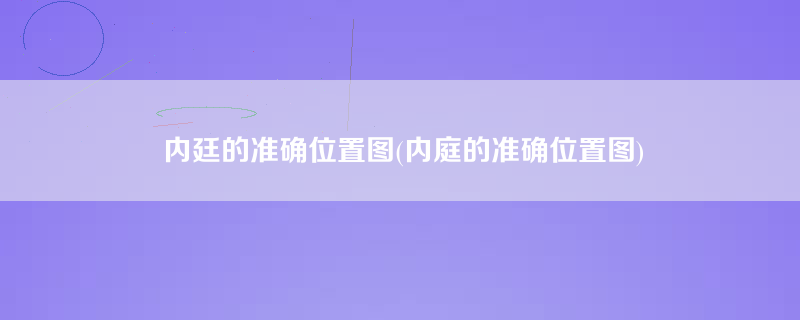 内廷的准确位置图(内庭的准确位置图)